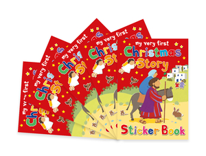 My Very First Sticker Books: Christmas Sticker Books - Pack of 5