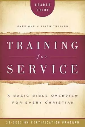 Training For Service Leader Guide