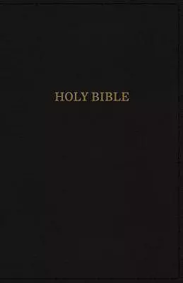 KJV, Deluxe Reference Bible, Giant Print, Imitation Leather, Black, Indexed, Red Letter Edition