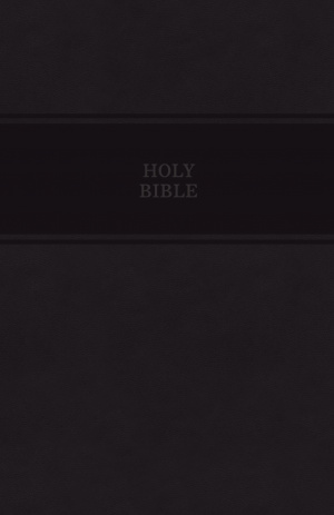 KJV, Reference Bible, Personal Size Giant Print, Imitation Leather, Black, Indexed, Red Letter Edition