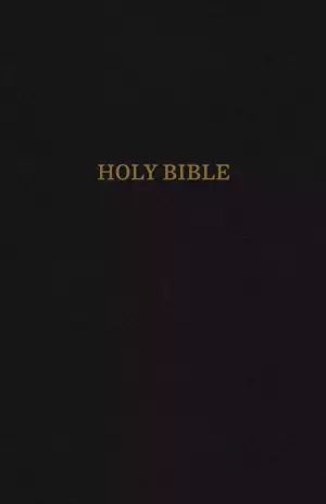 KJV, Thinline Reference Bible, Bonded Leather, Black, Indexed, Red Letter Edition