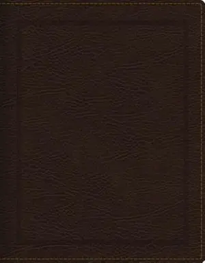 NKJV, Journal the Word Bible: Reflect, Journal or Create Art Next to Your Favorite Verses (Bonded Leather, Brown, Red Letter, Comfort Print)