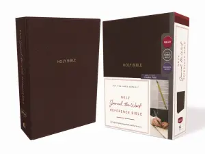 NKJV, Journal the Word Reference Bible: Let Scripture Explain Scripture. Reflect on What You Learn (Leathersoft, Brown, Red Letter, Comfort Print)
