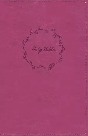 KJV Holy Bible: Thinline, Pink Leathersoft, Red Letter, Comfort Print: King James Version