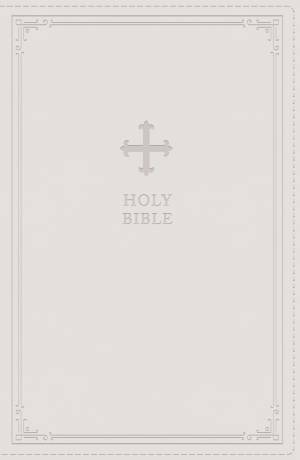 NRSV Catholic, Bible, White, Imitation Leather, Gift Edition, Comfort Print, Anglicised, Reading Plans, Prayers, Book Introductions, Timelines, Glossary, Concordance, Maps, Presentation Page