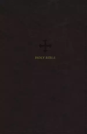 NRSV Large Print Standard Catholic Bible, Black Leathersoft (Comfort Print, Holy Bible, Complete Catholic Bible, NRSV CE)