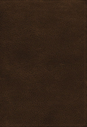 NKJV, MacArthur Study Bible, 2nd Edition, Premium Goatskin Leather, Brown, Premier Collection, Comfort Print