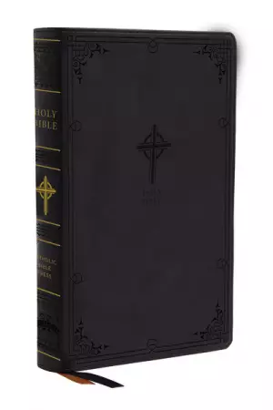 NABRE, New American Bible, Revised Edition, Catholic Bible, Large Print Edition, Leathersoft, Black, Comfort Print