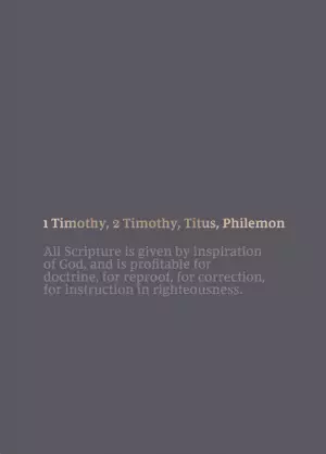 NKJV Bible Journal - 1-2 Timothy, Titus, Philemon, Paperback, Comfort Print