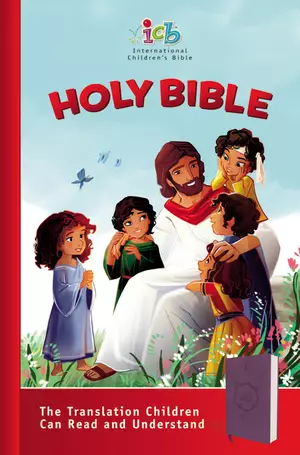 International Children's Bible (ICB) Holy Bible, Leathersoft, Purple