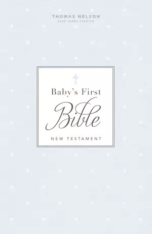 KJV, Baby's First New Testament, Leathersoft, Blue, Red Letter, Comfort Print