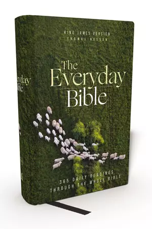 KJV, The Everyday Bible, Hardcover, Red Letter, Comfort Print