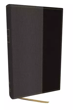 The Prayer Bible: Pray God's Word Cover to Cover (NKJV, Black/Gray Leathersoft, Red Letter, Comfort Print)