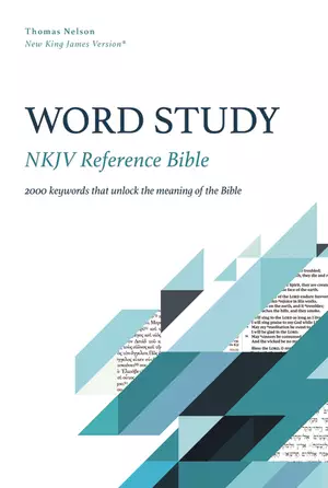 NKJV, Word Study Reference Bible, Hardcover, Red Letter, Comfort Print