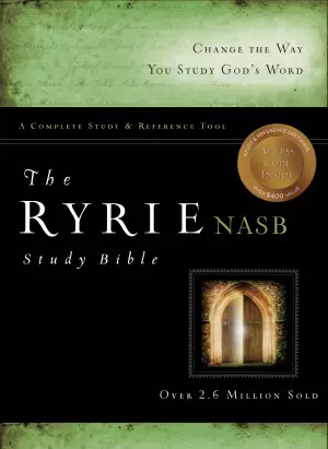 NASB Ryrie Study Bible: Burgundy, Genuine Leather