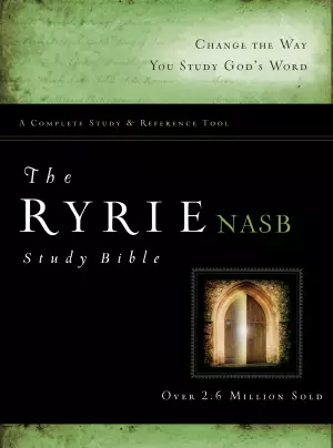NASB Ryrie Study Bible Hardback, Maps, Charts, Timelines, Diagrams, Cross Reference, Concordance, Book Introduction, Full Colour Maps, Timeline, Daily Reading Plan