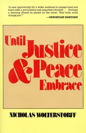 Until Justice And Peace Embrace