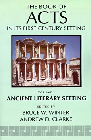 Acts in Its Ancient Literary Setting