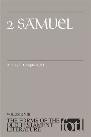 2 Samuel : Forms of the Old Testament Literature