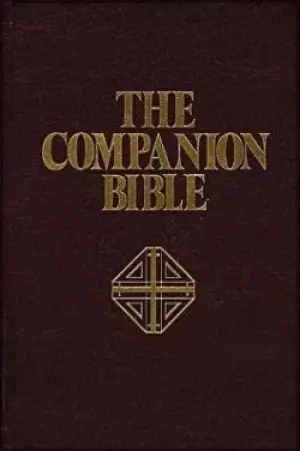 KJV Companion  Bible : Burgundy Hardback