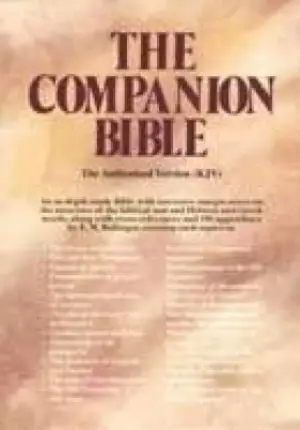 KJV Companion Bible : Burgundy, Bonded Leather, 