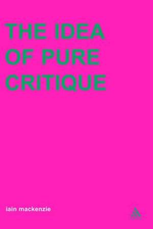 Idea of Pure Critique