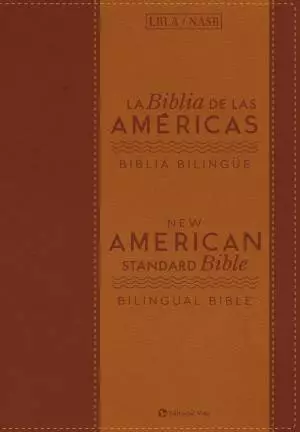 La Biblia de las Americas / New American Standard Bible, Bilingual , Leathersoft, Brown