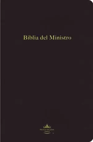 Biblia del Ministro Reina Valera 1960, Tamaño Manual, Leathersoft, Negro / Spanish Ministers Bible RVR 1960, Leathersoft, Black