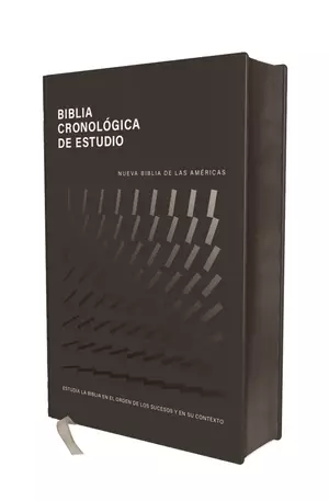 NBLA, Biblia Cronológica de Estudio, Tapa Dura, Interior a Cuatro Colores