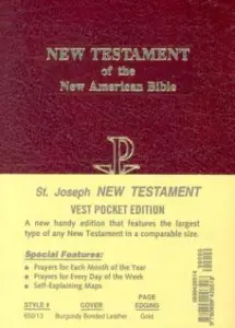 Saint Joseph New Testament Vest Pocket Edition
