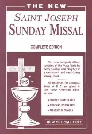 Saint Joseph Sunday Missal Brown