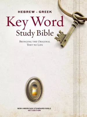 NASB Hebrew-Greek Key Word Study Bible: Hardback