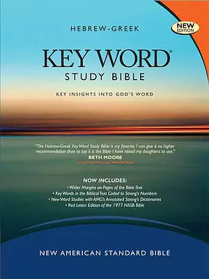 NASB Hebrew-Greek Key Word Study Bible: Black, Genuine Leather, Cross-Reference