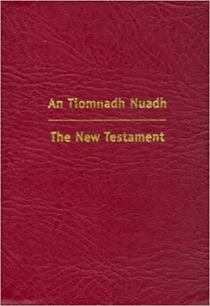 Gaelic/English New Testament: Burgundy, Vinyl