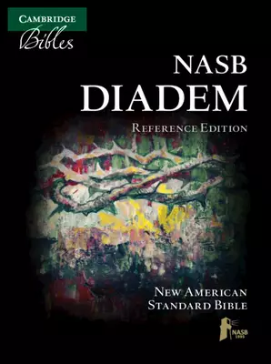 NASB Diadem Reference Edition, Black Calf Split Leather, Red-letter Text, NS544:XR
