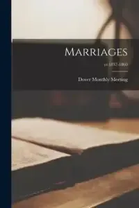 Marriages; yr.1837-1860