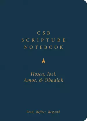 CSB Scripture Notebook, Hosea, Joel, Amos, Obadiah