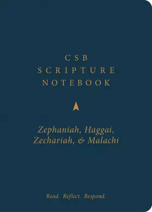 CSB Scripture Notebook, Zephaniah, Haggai, Zechariah, Malachi