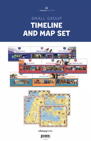 Gospel Project for Kids: Small Group Timeline and Map Set