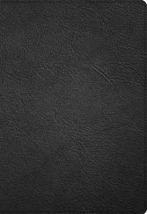 NASB Super Giant Print Reference Bible, Black Genuine Leather