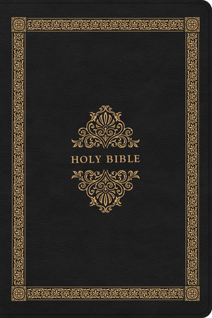 CSB Adorned Bible, Black LeatherTouch