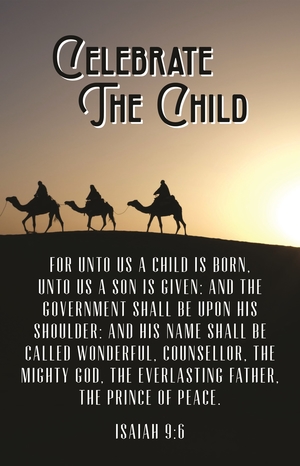 Celebrate the Child Bulletin (Pkg 100) Christmas