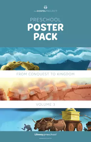 Gospel Project for Preschool: Preschool Poster Pack - Volume 3: From Conquest to Kingdom