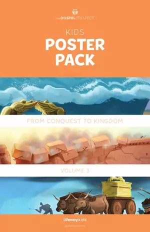 Gospel Project for Kids: Kids Poster Pack - Volume 3: From Conquest to Kingdom