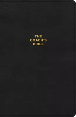 CSB Coach's Bible, Black Leathertouch: Devotional Bible for Coaches