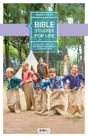 Bible Studies For Life: Kids Grades 1-3 & 4-6 Leader Pack - CSB/KJV Fall 2023
