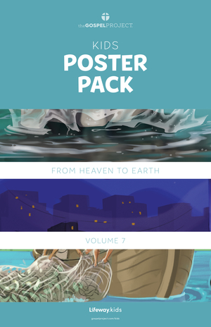 Gospel Project for Kids: From Heaven to Earth - Kids Poster Pack - Volume 7