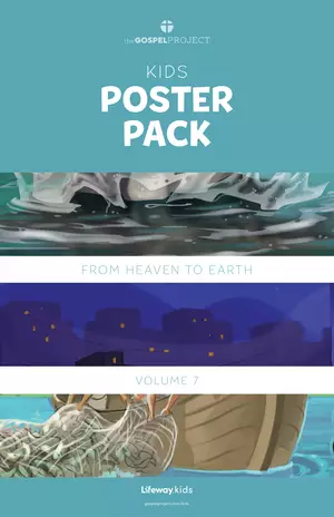 Gospel Project for Kids: From Heaven to Earth - Kids Poster Pack - Volume 7