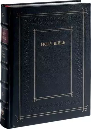 Cambridge KJV Family Chronicle Bible, Black Calfskin Leather over Boards with illustrations by Gustave Doré