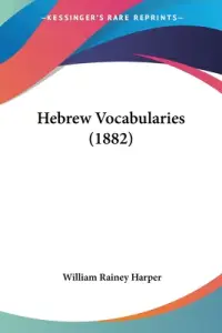Hebrew Vocabularies (1882)